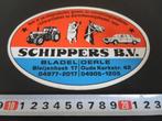 sticker Bladel Oerle SCHIPPERS BV dierenbenodigdheden olie *, Verzamelen, Ophalen, Zo goed als nieuw