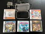 Nintendo DS lite met 5 spellen, Spelcomputers en Games, Spelcomputers | Nintendo DS, Met games, Gebruikt, Zwart, Ophalen of Verzenden