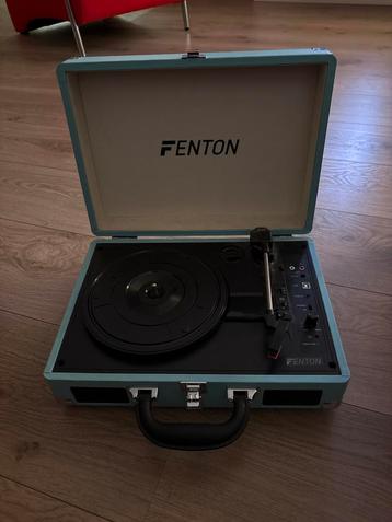 Fenton Platenspeler - Blauw beschikbaar voor biedingen