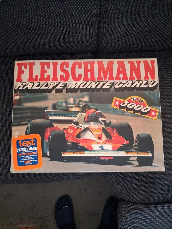 Fleischmann Rallye Monte Carlo 3000., Kinderen en Baby's, Speelgoed | Racebanen, Zo goed als nieuw, Elektrisch, Fleischmann, Ophalen