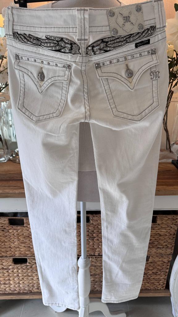 Nieuwe Witte skinny dames jeans Miss Me, 28/36/S, lang., Kleding | Dames, Spijkerbroeken en Jeans, Nieuw, W28 - W29 (confectie 36)