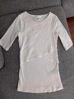 H&M borstvoedings shirtje xs, H&M, Wit, Nieuw, Maat 34 (XS) of kleiner