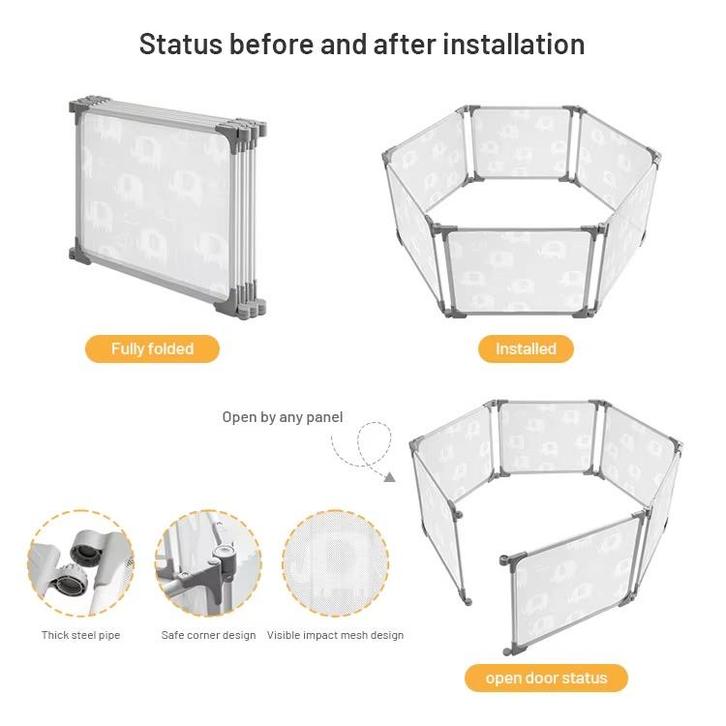 Nieuwe zeskant Babybox, Kinderen en Baby's, Boxen, Nieuw, Vierkant, Ophalen of Verzenden