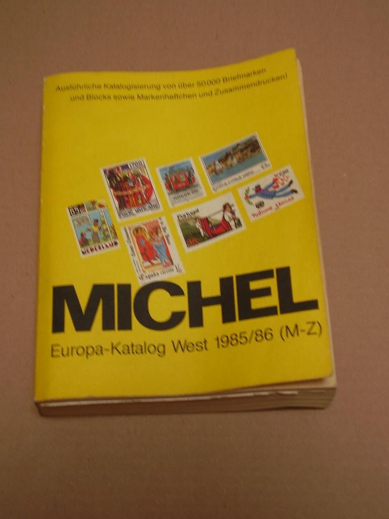 Catalogus Michel West Europa  1985/1986, Postzegels en Munten, Postzegels | Toebehoren, Ophalen of Verzenden, Verzamelalbum