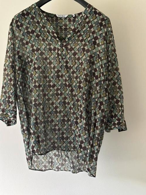 Caliban blouse maat 46 = Nl 40-42, Kleding | Dames, Tops, Zo goed als nieuw, Maat 38/40 (M), Overige kleuren, Ophalen of Verzenden