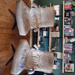 Gratis lederen stoelen, nu ophalen!, Huis en Inrichting, Stoelen, Ophalen, Gebruikt, Twee, Overige kleuren