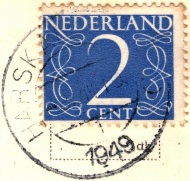 965304 Otterlo Otterlosebos 1949 Gelopen met postzegel, Ophalen of Verzenden, 1940 tot 1960, Gelopen, Gelderland