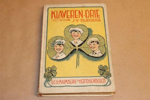 Klaveren-Drie [ca. 1933]— Burgers — Uitg. Malmberg, Boeken, Kinderboeken | Jeugd | 10 tot 12 jaar, Gelezen, Ophalen of Verzenden