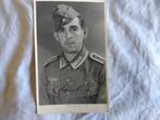 Ww2 handtekening kaart, Verzamelen, Militaria | Tweede Wereldoorlog, Ophalen, Landmacht, Duitsland, Foto of Poster