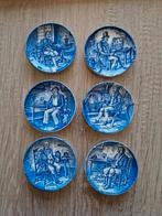 Antieke Enoch wedgwood bordjes - 6 stuks, Antiek en Kunst, Ophalen of Verzenden