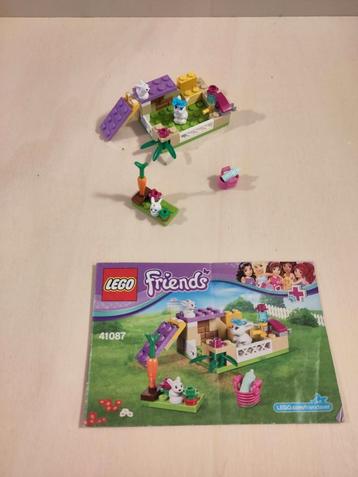 Lego Friends 41087 - Konijn met kleintjes beschikbaar voor biedingen