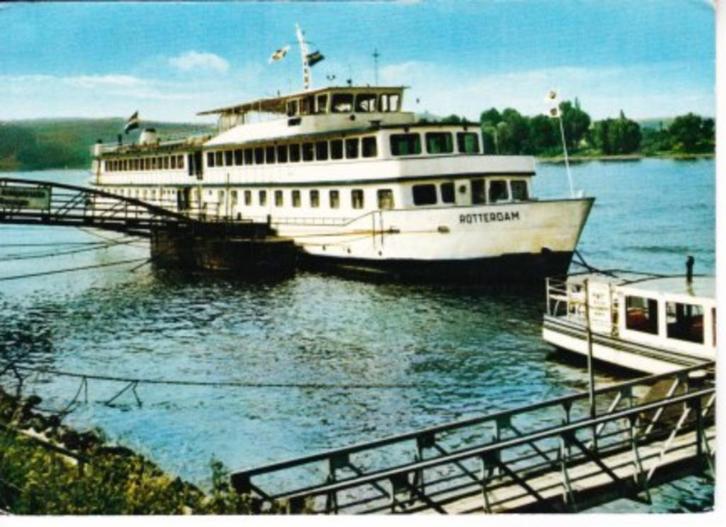 SCHEEPVAART: M.S.,,Rotterdam'' Rijnreizen/Hotelschepen. 28-7, Verzamelen, Ansichtkaarten | Nederland, Gelopen, 1960 tot 1980, Verzenden