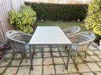 Tuintafel en stoelen, Tuin en Terras, Ophalen, Gebruikt, Stoel, Tuinset