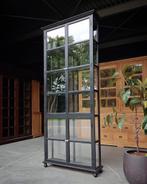 Chique hoge vitrinekast | Winkelvitrine | Zwart #2132, Huis en Inrichting, Kasten | Vitrinekasten, 100 tot 150 cm, 200 cm of meer
