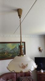 2 hanglampen, Glas, Zo goed als nieuw, Ophalen, 75 cm of meer