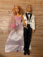 Barbie bruidspaar, Ophalen of Verzenden, Zo goed als nieuw, Barbie