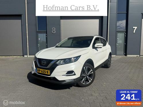 Nissan Qashqai 1.2 N-Connecta 2018 Panoramadak Luxe uitvoeri, Auto's, Nissan, Bedrijf, Te koop, Qashqai, 360° camera, ABS, Achteruitrijcamera