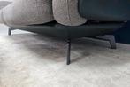 Leolux Nardo 3 zits design bank + hocker loft stof showmodel, Ophalen of Verzenden, Zo goed als nieuw, Stof