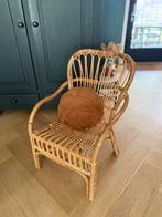 Vintage Rotan Stoel, Huis en Inrichting, Stoelen, Ophalen, Bruin, Riet of Rotan, Zo goed als nieuw