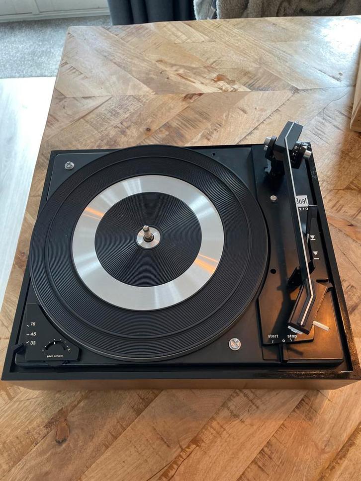 Dual CS-10 (1210) Platenspeler - Vintage Draaitafel, Audio, Tv en Foto, Platenspelers, Gebruikt, Platenspeler, Dual, Pitch-regelaar