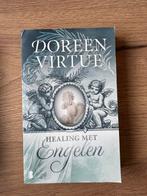 Doreen Virtue Healing met Engelen, Boeken, Esoterie en Spiritualiteit, Ophalen of Verzenden, Zo goed als nieuw, Tarot of Kaarten leggen