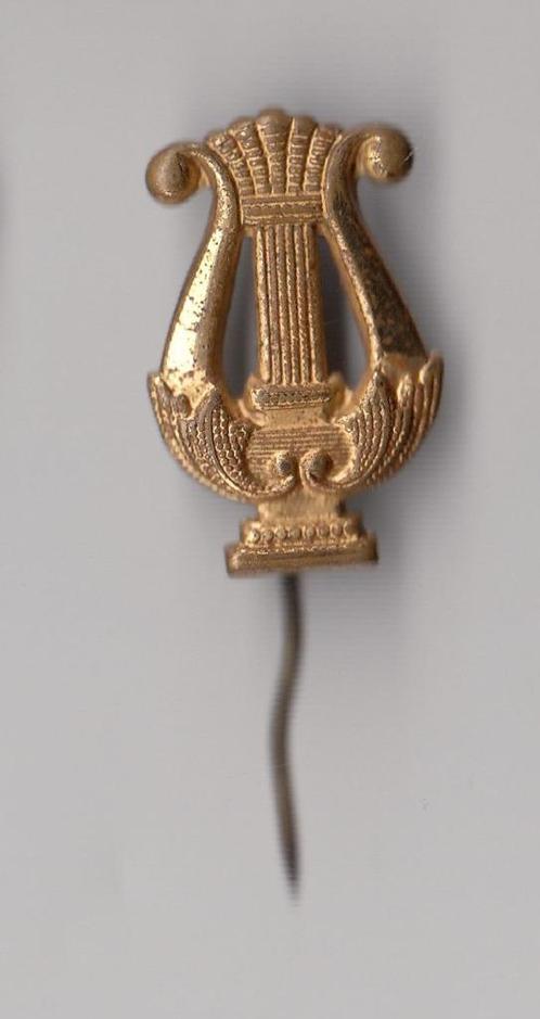 Harmonie speldje profielblik, Verzamelen, Speldjes, Pins en Buttons, Gebruikt, Speldje of Pin, Overige onderwerpen, Ophalen of Verzenden