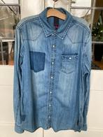 Spijkerblouse maat M Revelation, Kleding | Heren, Overhemden, Blauw, Zo goed als nieuw, Revelation, Halswijdte 39/40 (M)