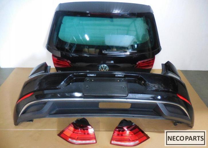 VW GOLF 7 FACELIFT ACHTERKLEP ACHTERBUMPER LC9X LEVERBAAR!!, Auto-onderdelen, Carrosserie en Plaatwerk, Spatbord, Volkswagen, Gebruikt