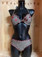 Pepita  halter push up bikini 36 en 40 sandy push up, Kleding | Dames, Badmode en Zwemkleding, Verzenden, Nieuw, Bruin, Bikini
