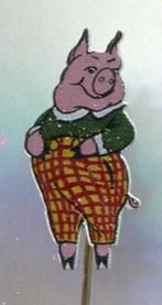 Bertje Big van Flipje Tiel blik speldje ( S_003 ), Verzamelen, Speldjes, Pins en Buttons, Verzenden, Nieuw, Figuurtje, Speldje of Pin