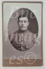cdv militair soldaat Steenbergen 1900's, Verzenden, Voor 1940, Gebruikt, Foto