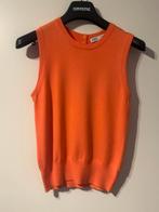 Zara - Gebreide Top Koraal/Oranje | Maat S, Zara, Oranje, Ophalen of Verzenden, Gedragen