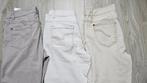 Maat M-38/BX Jeans 3x Katoenen broek grijs, wit en beige, Kleding | Dames, BX jeans, Gedragen, Lang, Maat 38/40 (M)