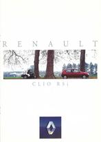 Folder Renault Clio RSi 1993, Ophalen of Verzenden, Renault