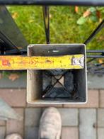 Paalpunten voor hekwerk - 5 stuks, Tuin en Terras, Tuinhekken en Hekwerk, Ophalen of Verzenden, Gebruikt, IJzer, Overige typen