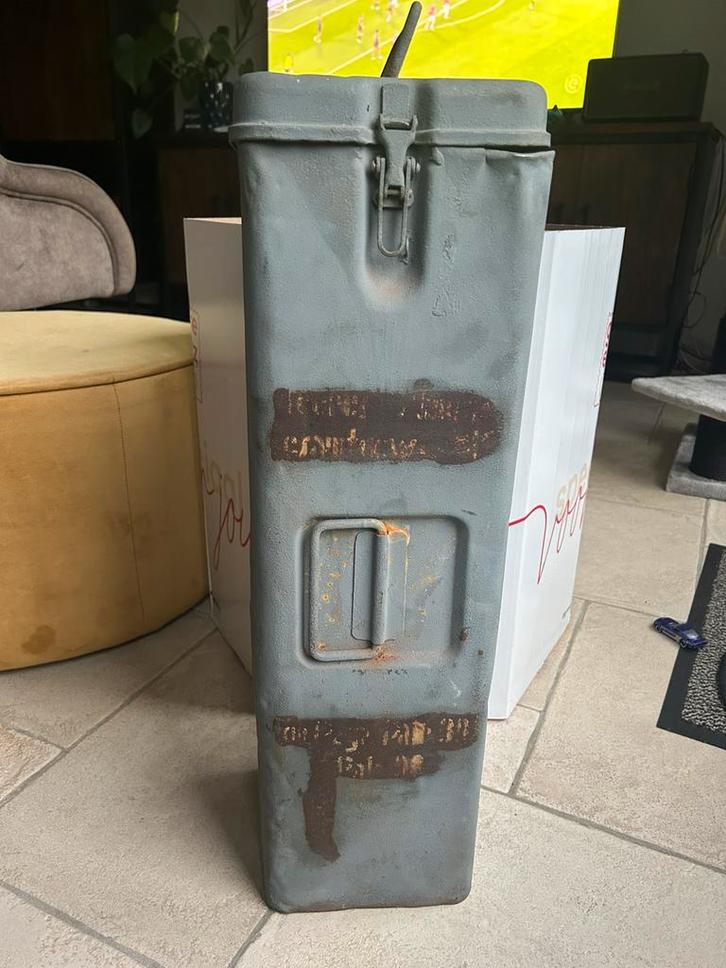 PAK38 container wehrmacht wo2 ww2 duits origineel, Verzamelen, Militaria | Tweede Wereldoorlog, Duitsland, Ophalen of Verzenden