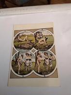 TWEE VROUWEN. BIJ BLOTE. MAN, Ophalen of Verzenden, Voor 1920, Overige thema's