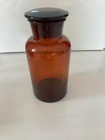 Grote vintage amber apothekerspot, Ophalen