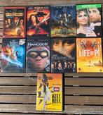 9 DVD klassiekers – Grease, Kill Bill + 3 Musketiers dubbel, Vanaf 16 jaar, Ophalen of Verzenden, 1980 tot heden, Zo goed als nieuw