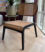 Rotan faulteuil/stoel loods 5, Ophalen, Zwart, Hout, Zo goed als nieuw