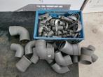 Diverse afvoer bochten, koppelingen pvc etc.. diverse maten, Ophalen, Bochten, Pvc, Minder dan 2 meter