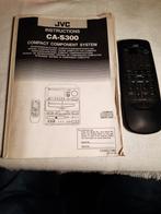 JVC CA-S300 gebruiksaanwijzing, Audio, Tv en Foto, Stereo-sets, Ophalen of Verzenden, Zo goed als nieuw, JVC, Microset