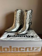 Lola Cruz zilveren cowboy boots laarzen mt 38 nieuw in doos, Lola Cruz, Overige kleuren, Lage of Enkellaarzen, Nieuw