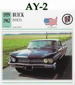 Ay2 autokaart buick invicta ( 1959 - 1962 ), Ophalen of Verzenden, Zo goed als nieuw, Auto's