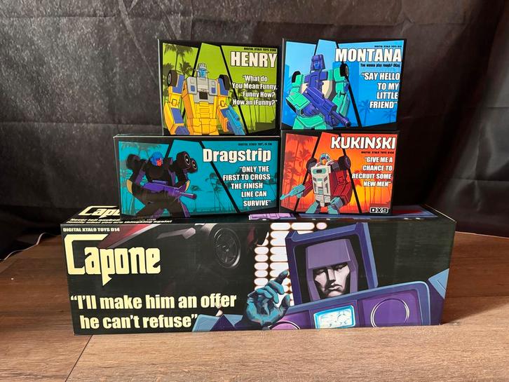 DX9 G2 Atilla Menasor Stunticons Transformers, Verzamelen, Transformers, Nieuw, G2, Decepticons, Ophalen
