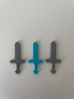 Lego Minecraft zwaarden, Ophalen, Zo goed als nieuw, Lego