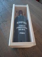 Kopke Porto Christmas Ruby Port in Houten Kist, Ophalen of Verzenden, Zo goed als nieuw, Vol, Overige gebieden