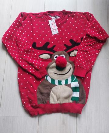 Kersttrui van RMB - Rudolf - Maat 3XL (24/26) beschikbaar voor biedingen