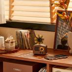 bluetooth radio Muzen houten radio (OTR wood), Ophalen of Verzenden, Gebruikt, Radio