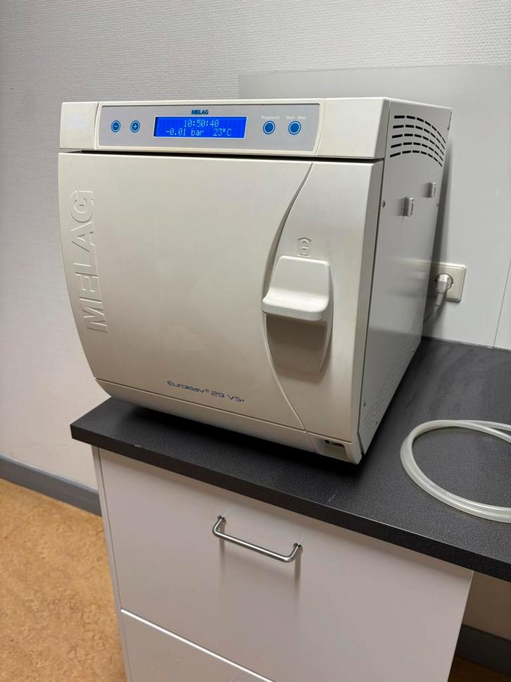 Melag Euroklav 29 VS+ Autoclaaf (sterilisator), Diversen, Verpleegmiddelen, Zo goed als nieuw, Ophalen of Verzenden